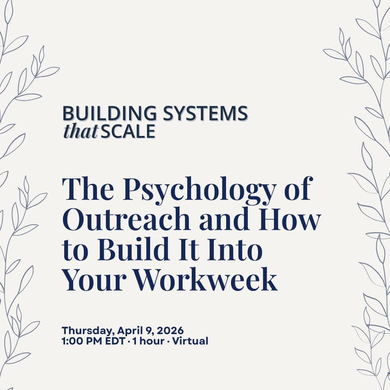 Cover Image for Building Systems that Scale