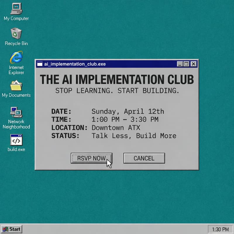 Cover Image for The Ai Implementation Club