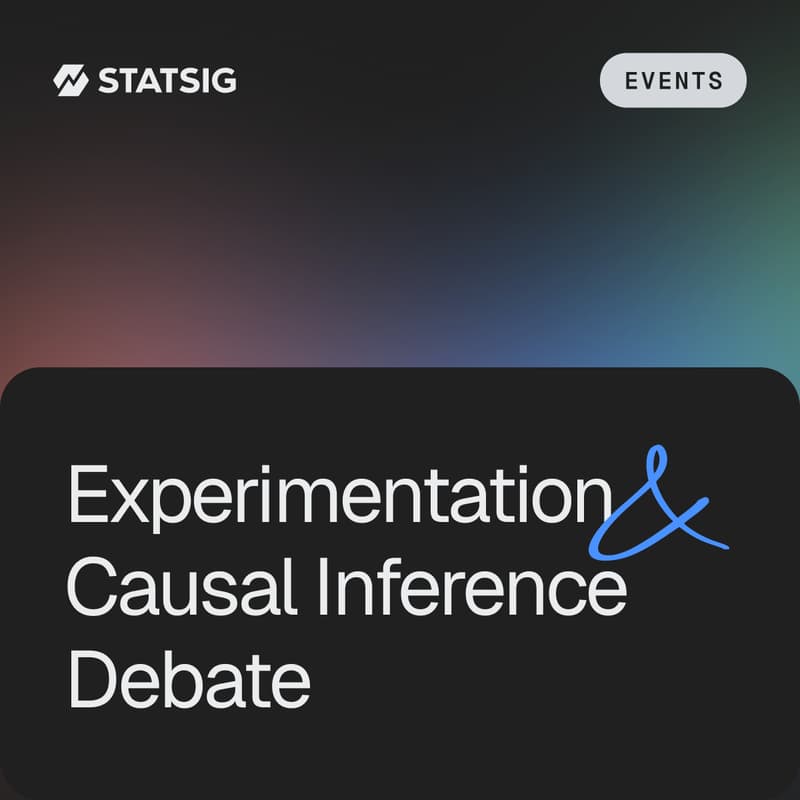 Cover Image for Experimentation + Causal Inference Debate