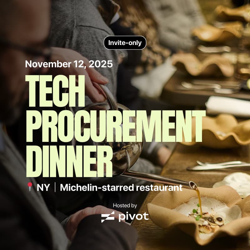 Cover Image for Exclusive Tech Procurement Dinner in New York｜Michelin-starred restaurant