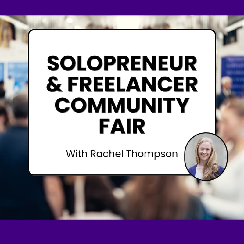 Cover Image for Solopreneur & Freelancers Community Fair