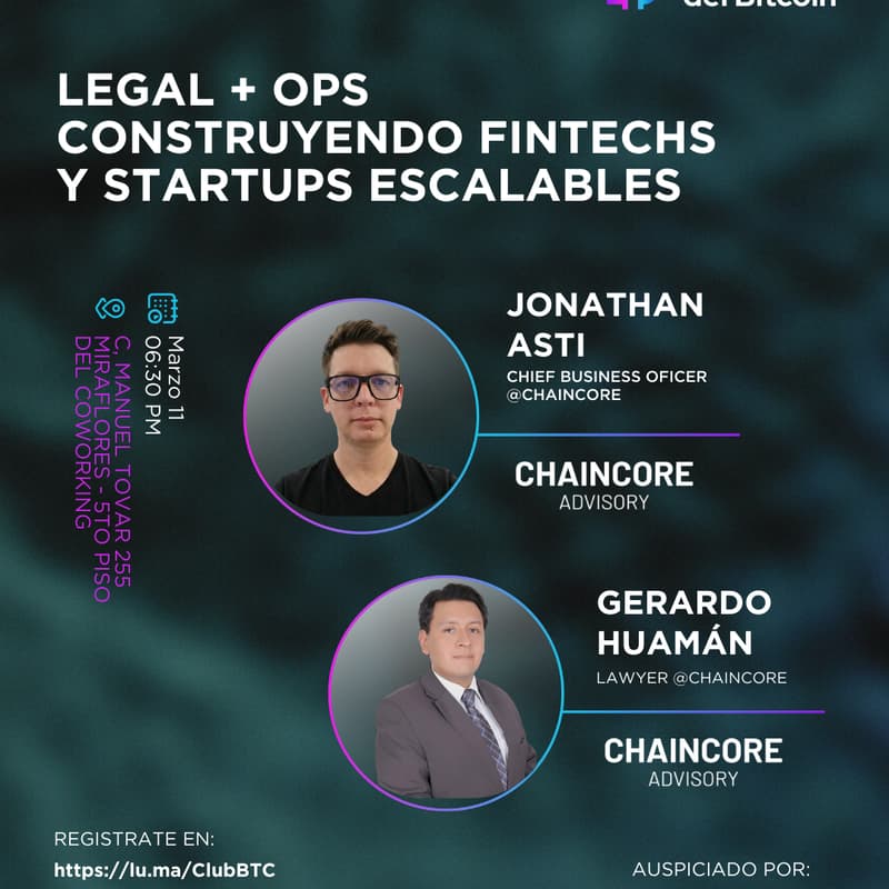 Cover Image for Legal + Ops construyendo fintechs y startups escalables