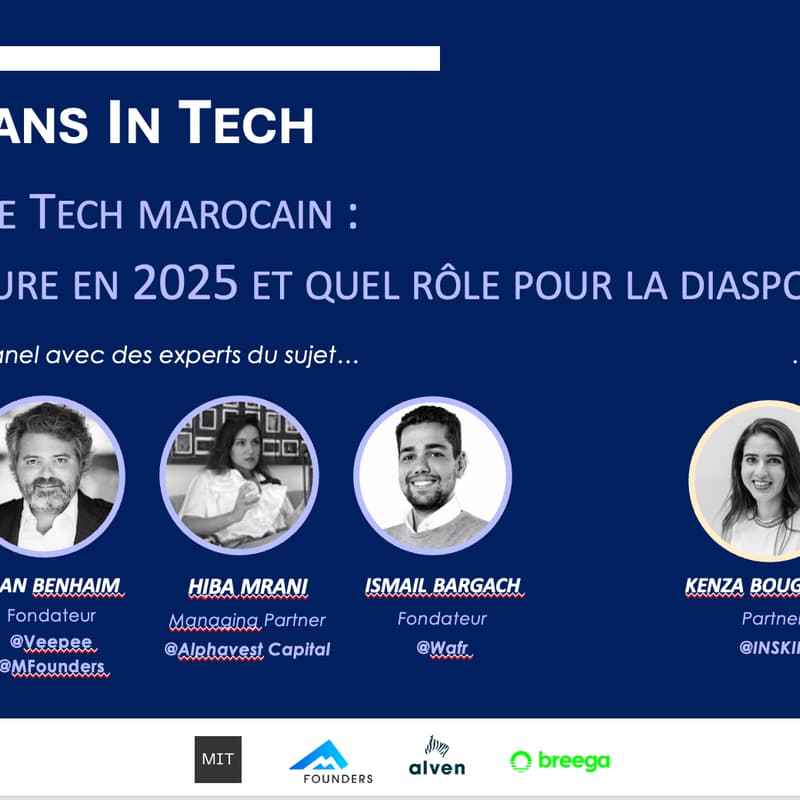 Cover Image for Moroccans in tech: discussion panel & networking🍸