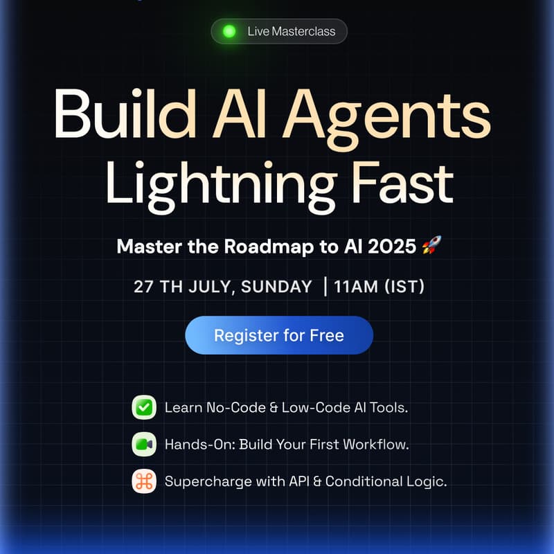 Cover Image for Build AI Agents Lightning Fast ⚡