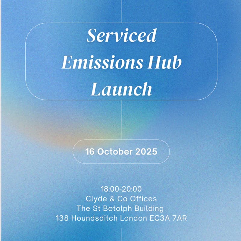 Cover Image for Serviced Emissions Hub Launch: Accelerating net zero for professional service providers