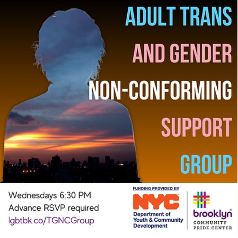 Cover Image for Trans and Gender Non-Conforming Adult Support Group