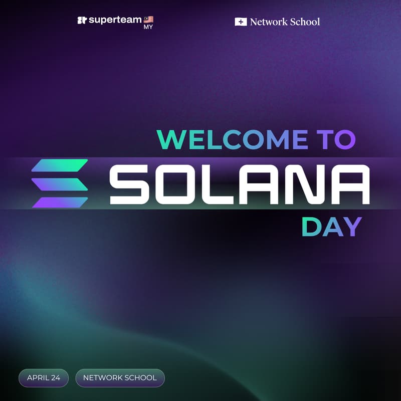 Cover Image for Welcome to Solana Day