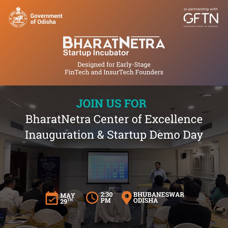 Cover Image for BharatNetra Startup Demo Day & GFTN India Office Inauguration