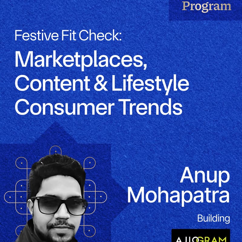 Cover Image for Festive Fit Check: Marketplaces, Content and Lifestyle Consumer Trends