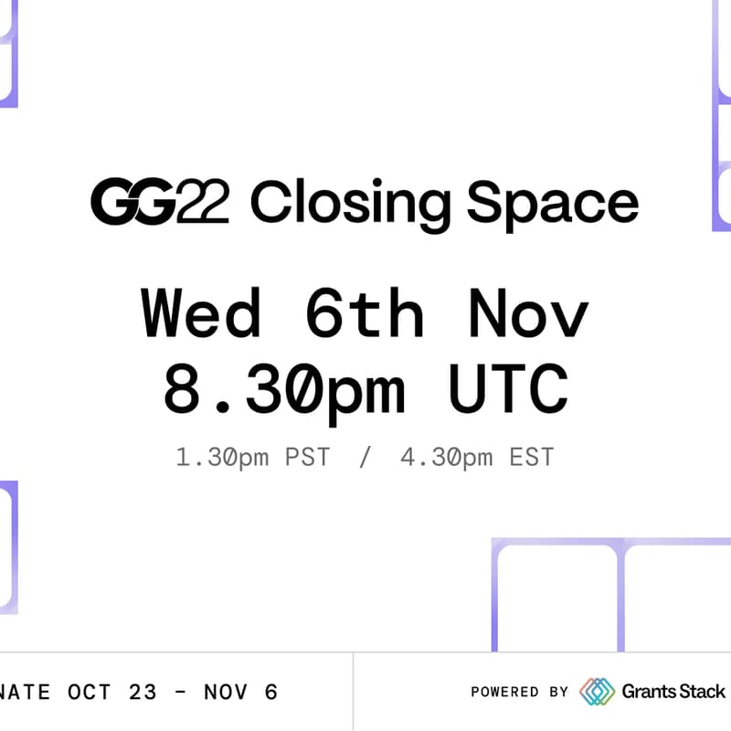 Cover Image for GG22 Closing Space