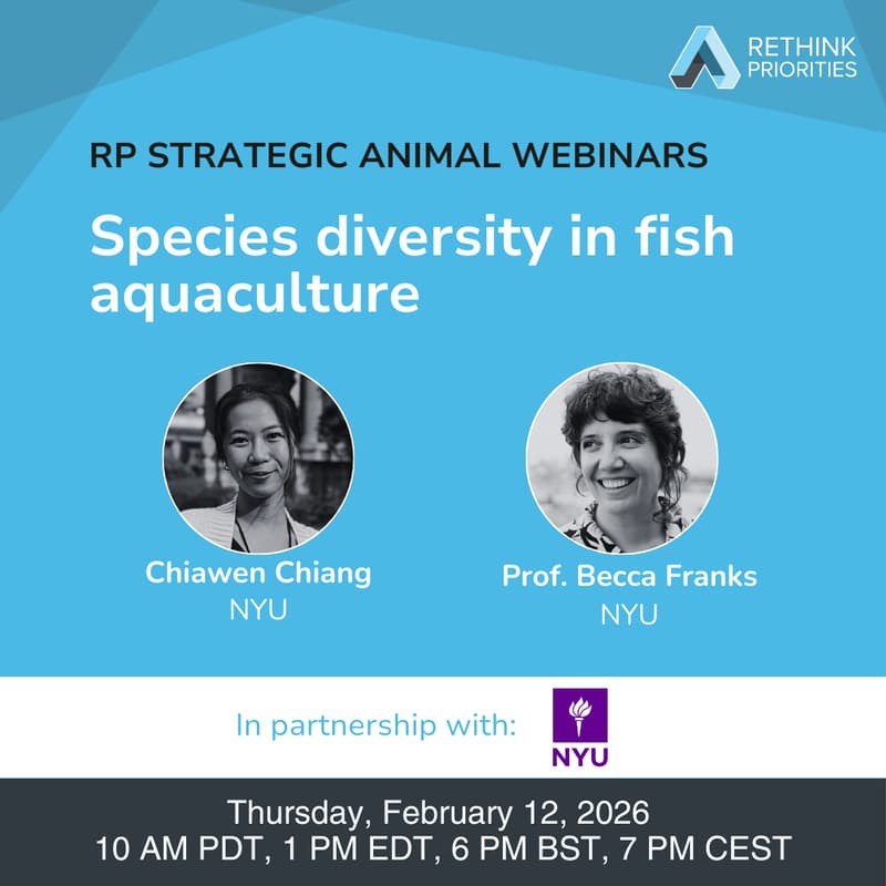 Cover Image for Species diversity in fish aquaculture