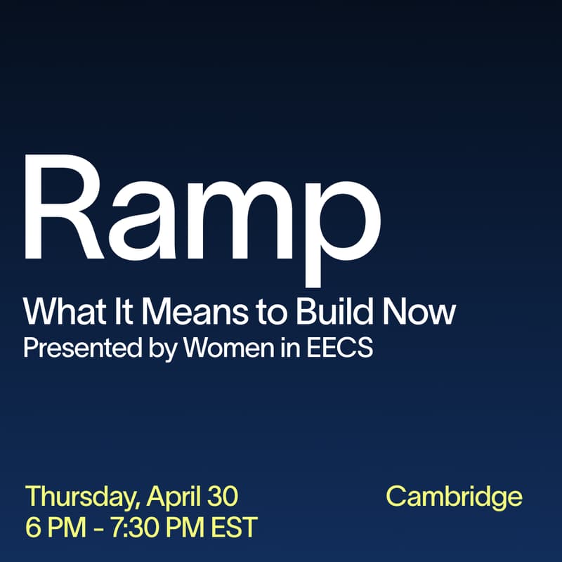 Cover Image for Ramp @ Cambridge: What It Means to Build Now