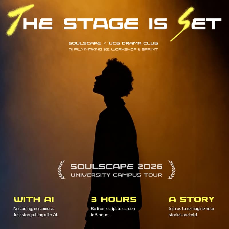 Cover Image for Soulscape Campus Tour #2: From Theater to AI Cinema @ UC Berkeley