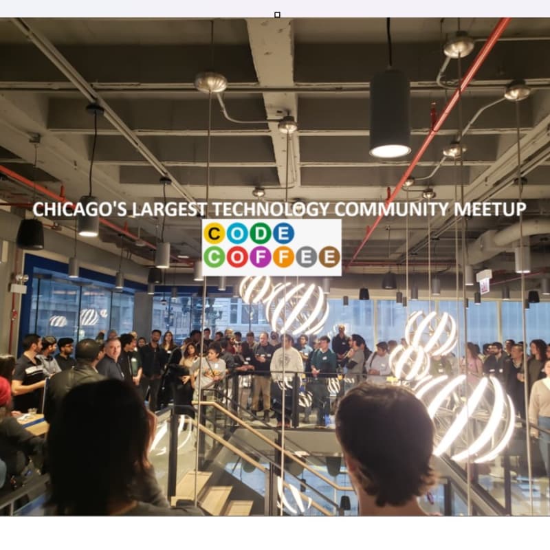 Cover Image for Chicago Code And Coffee August 16th 2026 @ Innovation Center 5th floor above Capital One Cafe!