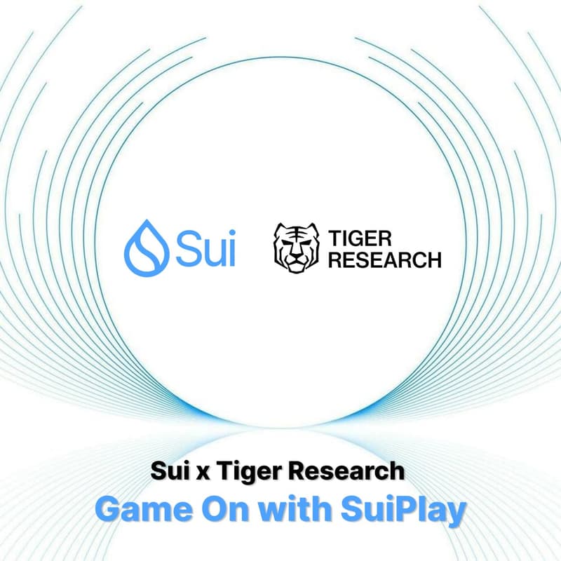 Cover Image for Sui x Tiger Research: Game On with SuiPlay