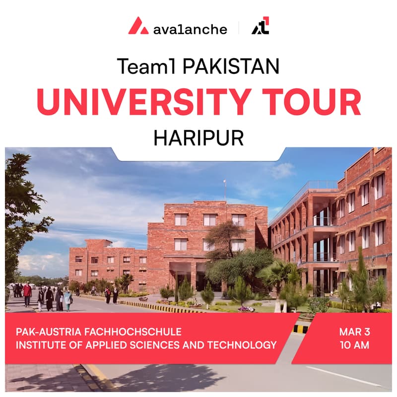 Cover Image for Team1 Pakistan University Tour - Haripur