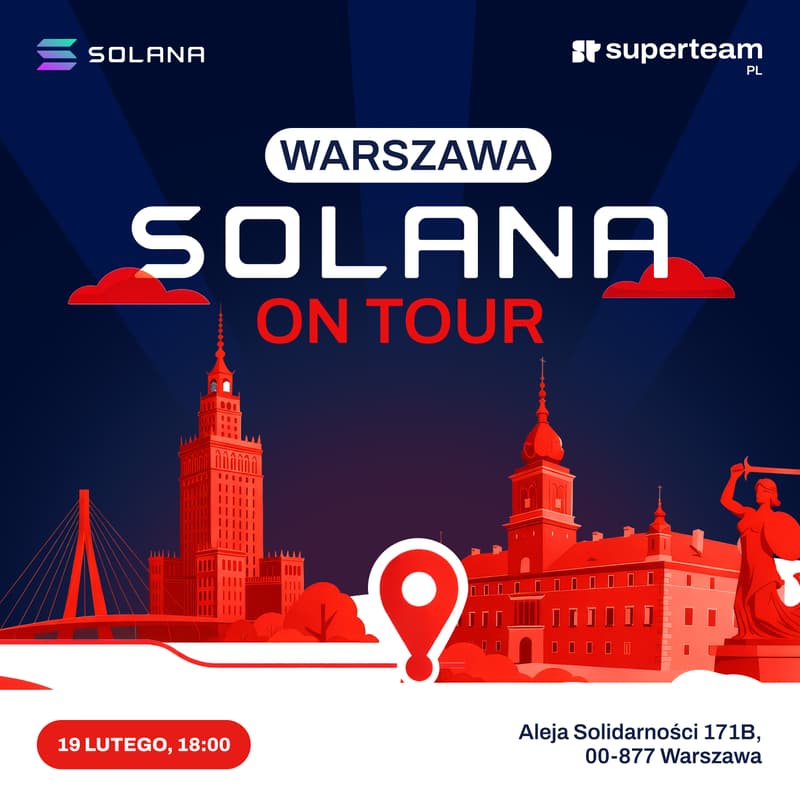 Cover Image for Solana on Tour: Warszawa