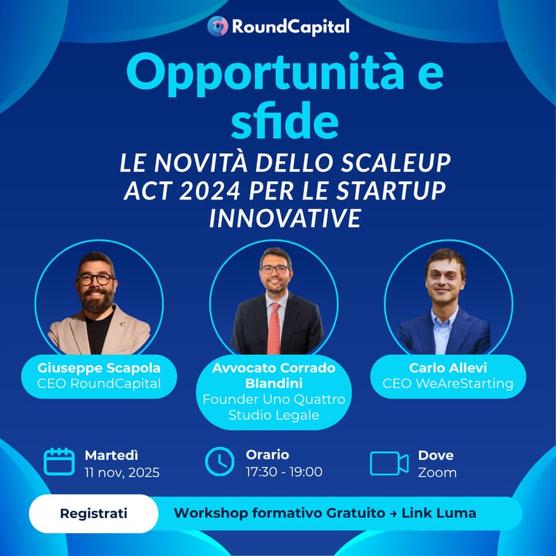 Cover Image for Opportunità e sfide: Le novità dello Scaleup Act 2024 per le startup innovative
