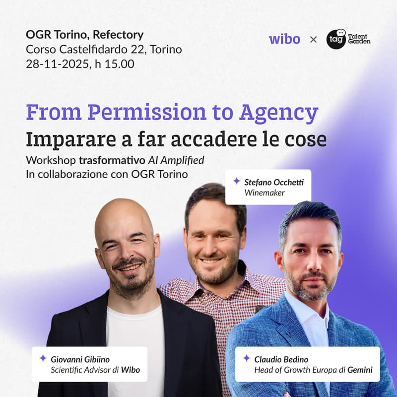Cover Image for Wibo's Dojo | From Permission to Agency | Imparare a far accadere le cose