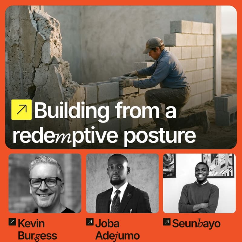 Cover Image for Building from a redemptive standpoint