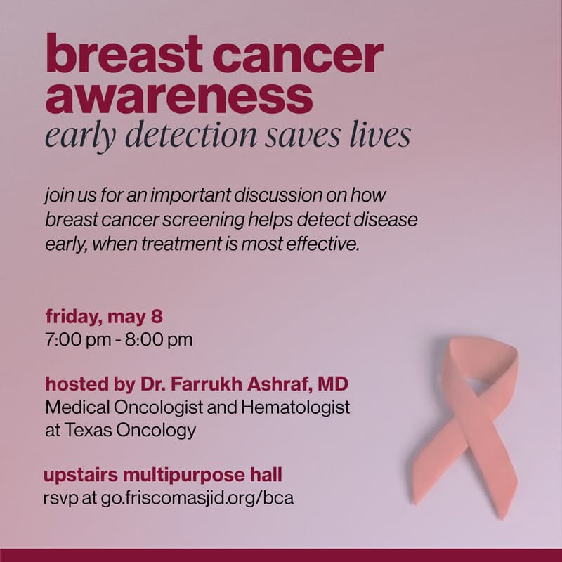 Cover Image for Breast Cancer Awareness – Early Detection Saves Lives