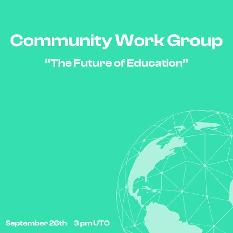 Cover Image for Community Work Group "Future of Education"