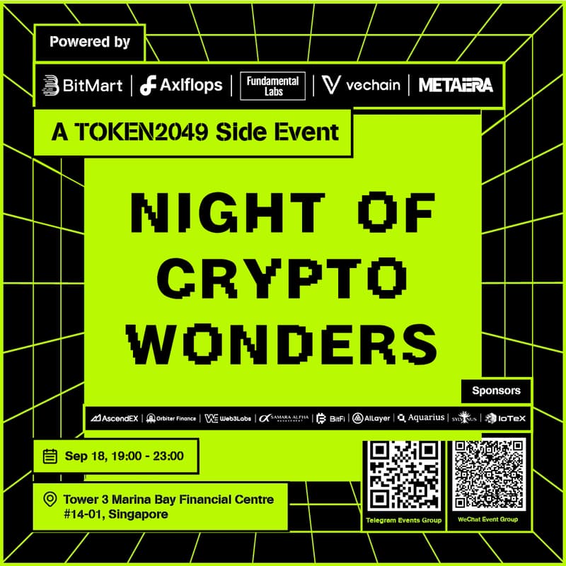 Cover Image for Night of Crypto Wonders: A TOKEN2049 Side Event