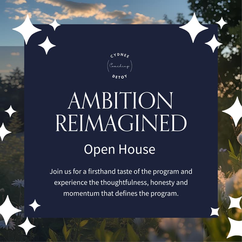 Cover Image for Ambition Reimagined Open House