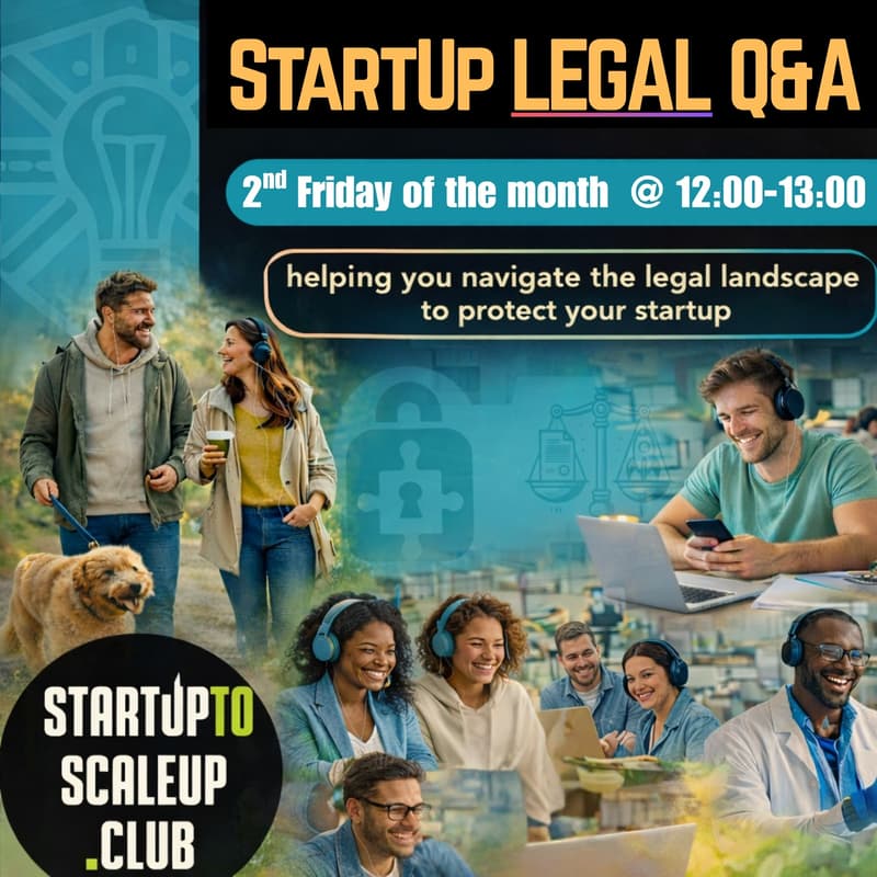 Cover Image for StartUp LEGAL Q&A
