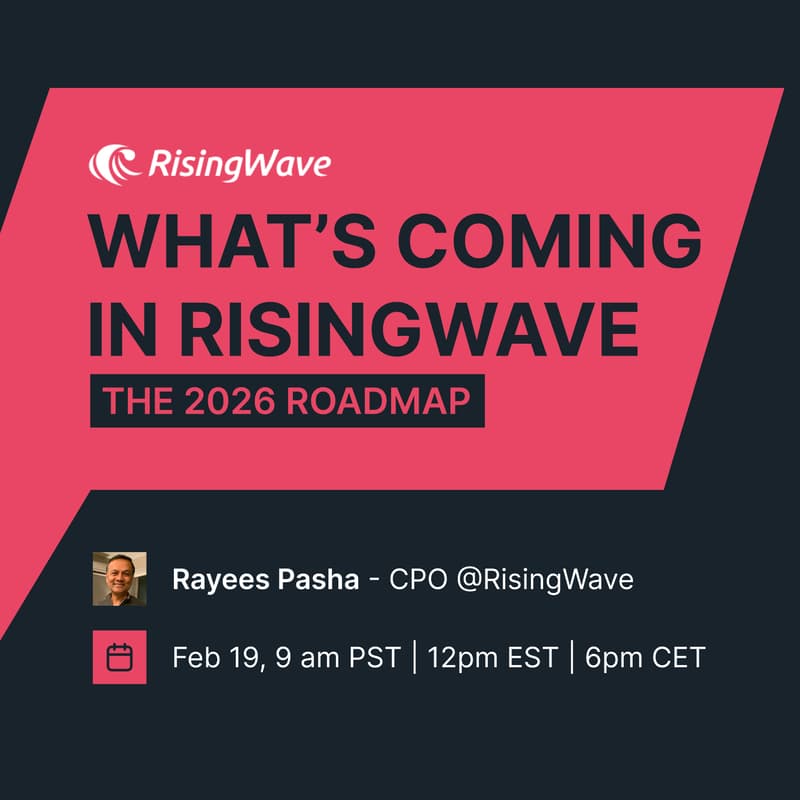 Cover Image for What’s Coming in RisingWave: The 2026 Roadmap