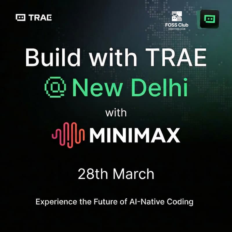 Cover Image for Build with TRAE @ New Delhi