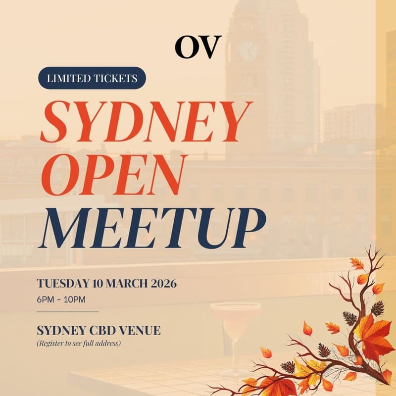 Cover Image for OV Sydney Open Meetup: Autumn Beginnings