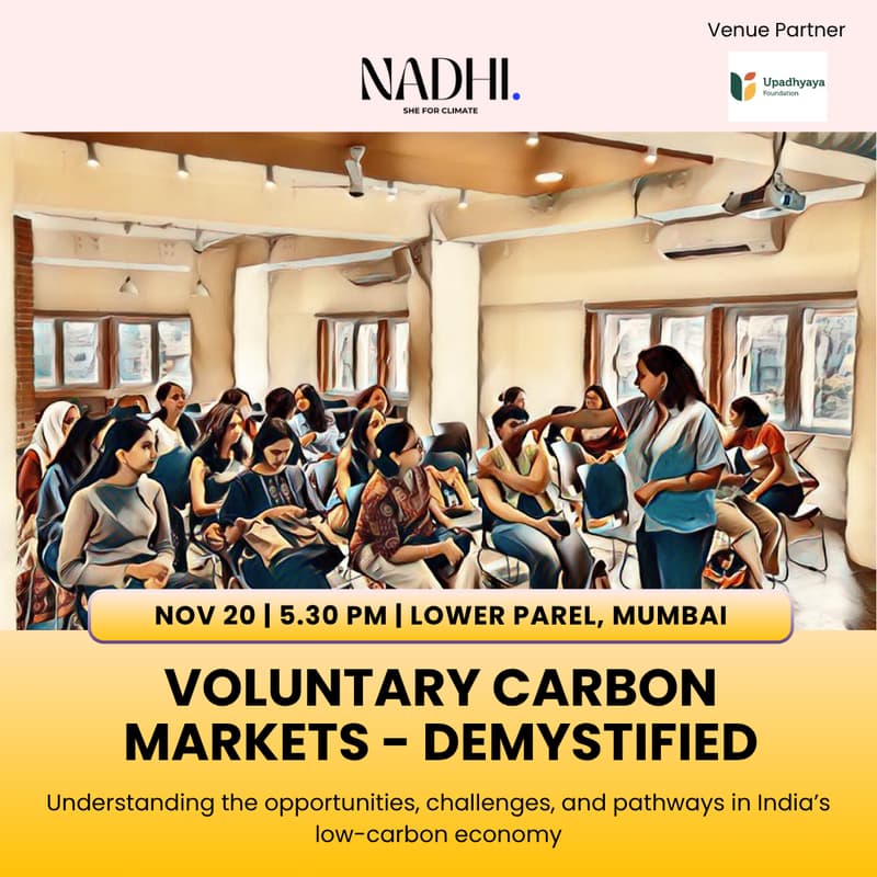Cover Image for Voluntary carbon Markets - Demystified (Nadhi Mumbai)