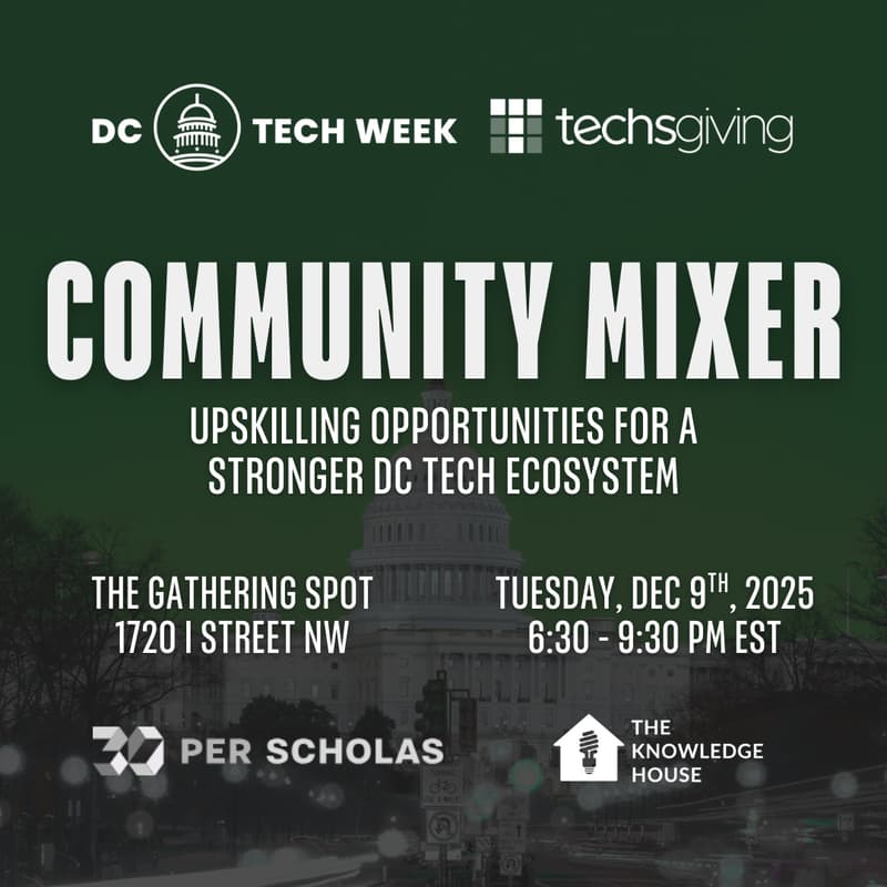 Cover Image for DC Tech Week Community Mixer