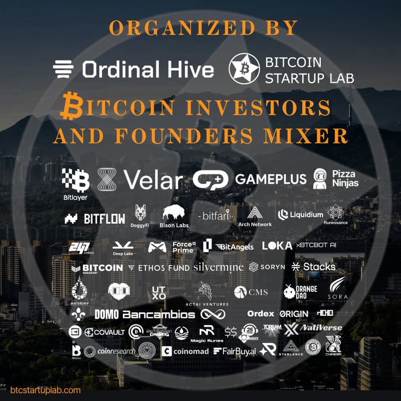 Cover Image for Bitcoin Investors and Founders Mixer