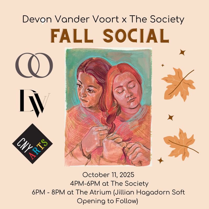 Cover Image for Devon Vander Voort Fall Social at the Society