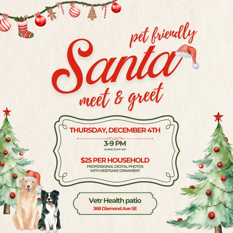 Cover Image for Photos with Santa (pet friendly!)