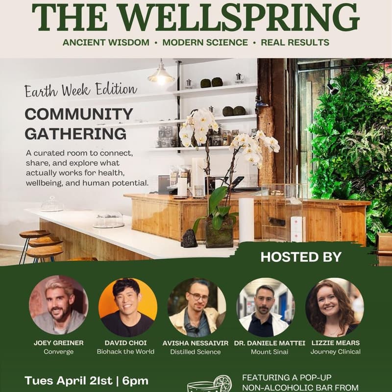 Cover Image for The Wellspring: Ancient Wisdom meets Modern Science- Earth Week Launch
