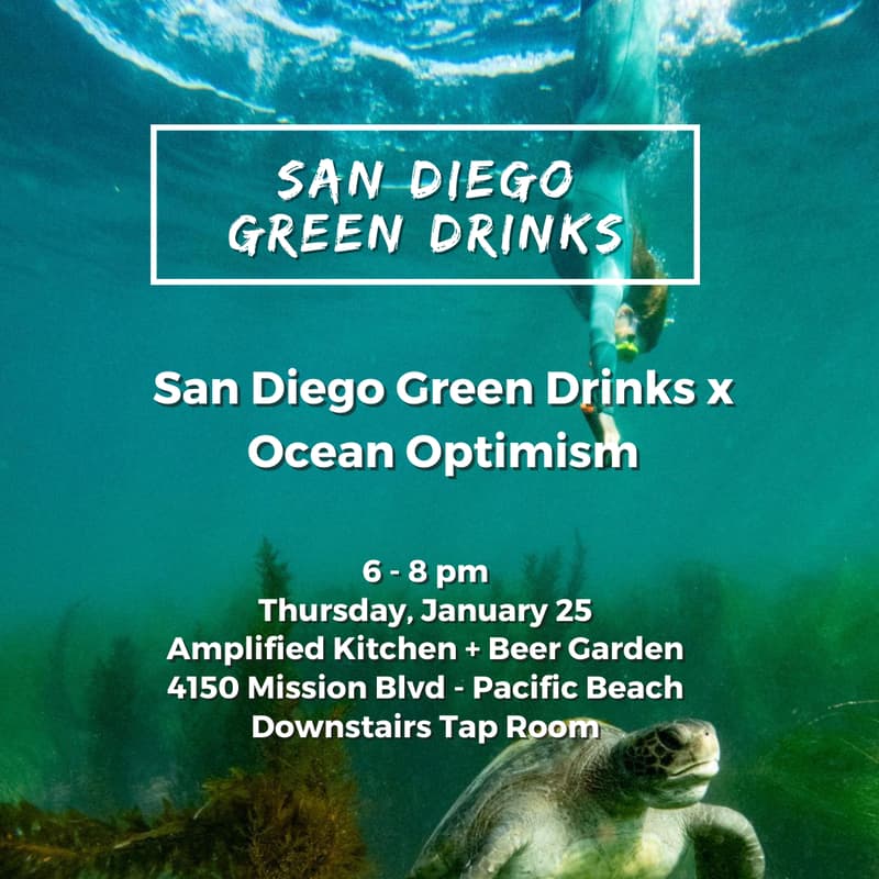 Cover Image for Ocean Optimism x Green Drinks
