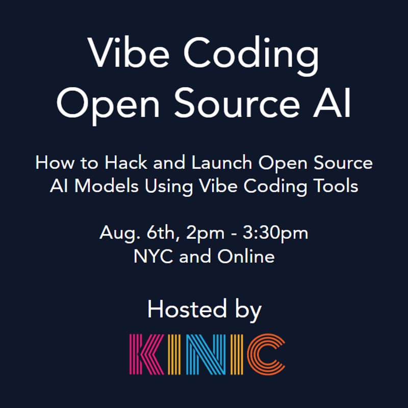 Cover Image for Vibe Coding Open Source AI Workshop