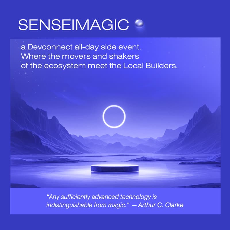 Cover Image for SenseiMagic @ Devconnect