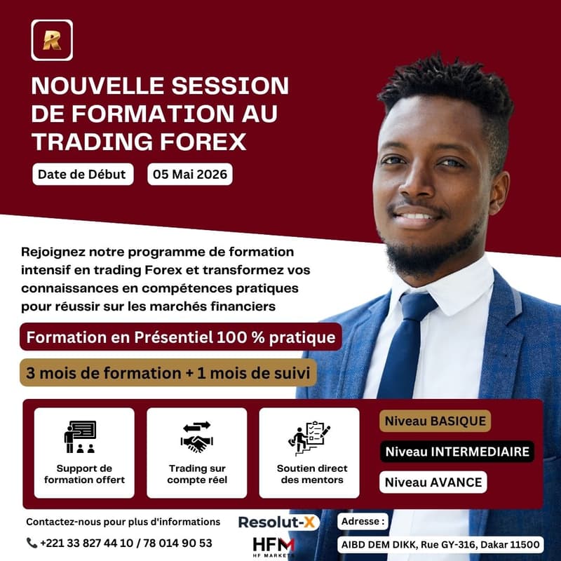Cover Image for NOUVELLE SESSION DE FORMATION EN TRADING