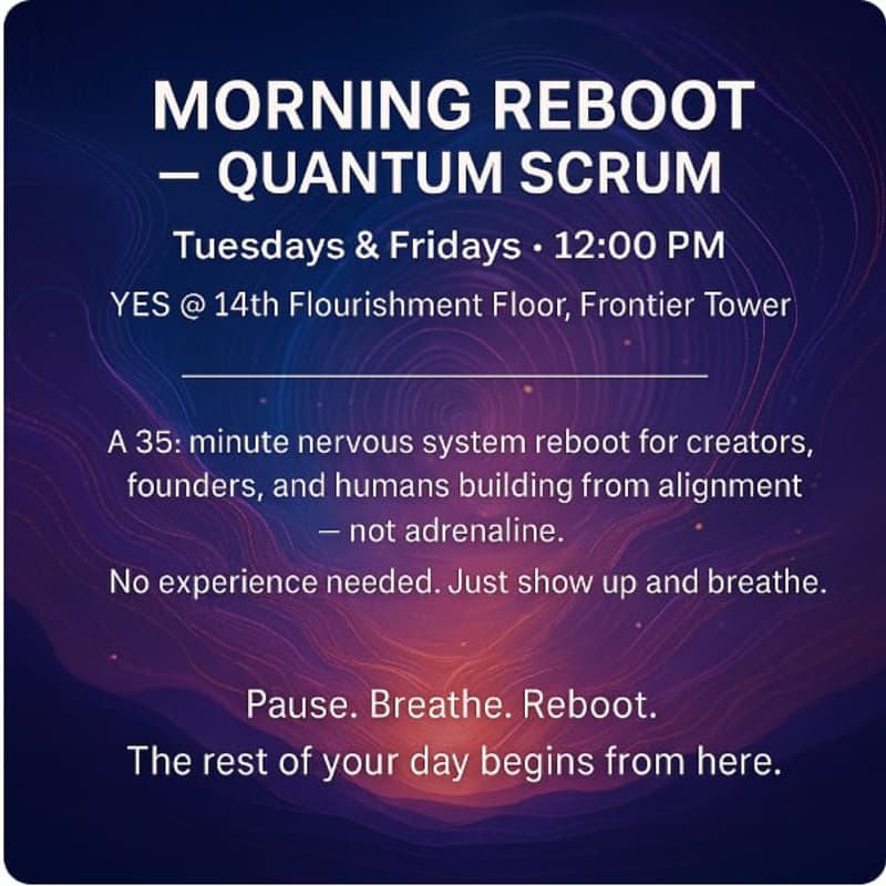 Cover Image for Morning Reboot w Sasha -- Quantum Scrum