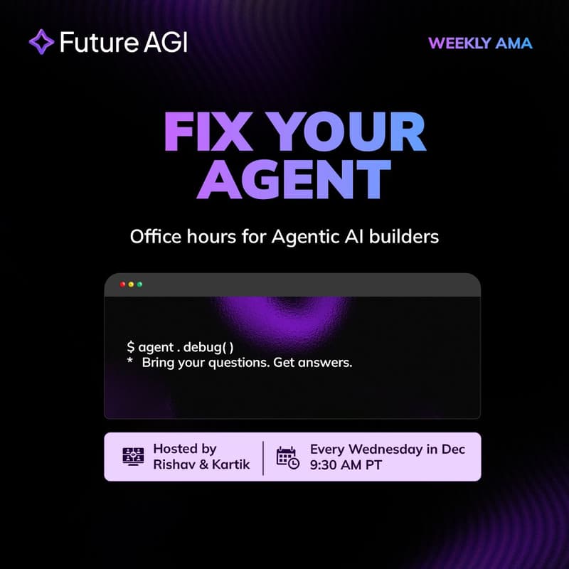 Cover Image for Fix your Agent : AMA (2/4)