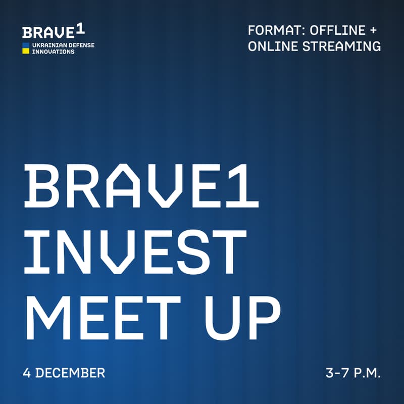 Cover Image for Brave1 Invest Meet Up