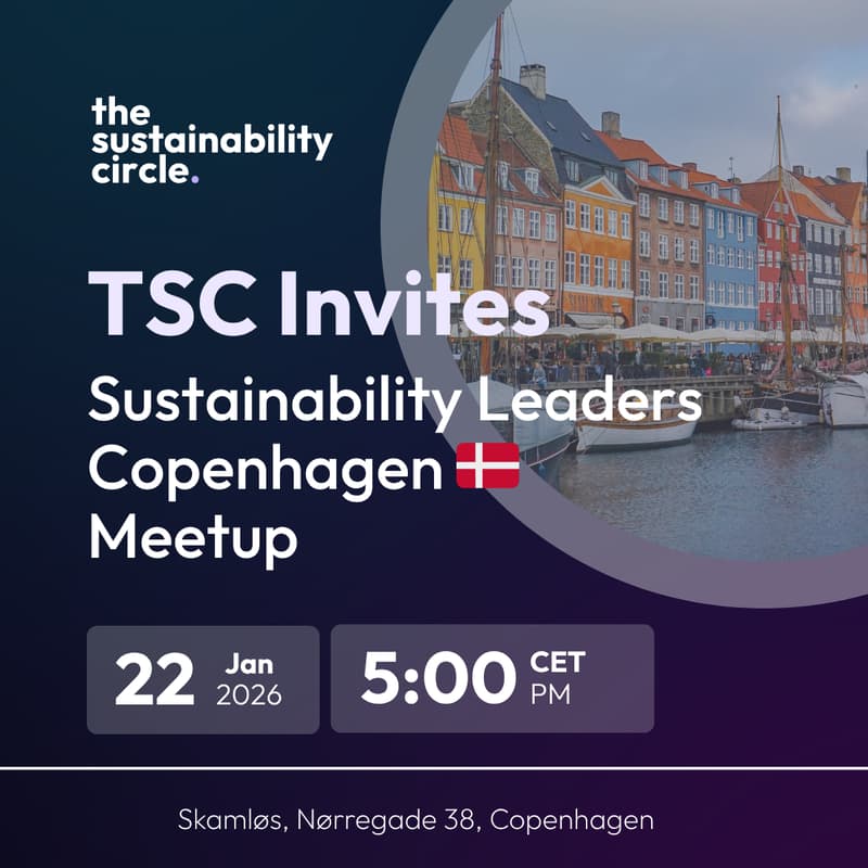 Cover Image for Copenhagen Senior Sustainability Leader Meetup (TSC Event)
