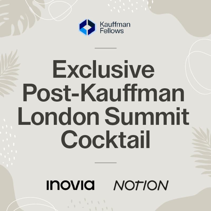 Cover Image for Exclusive Post-Kauffman London Summit Cocktail