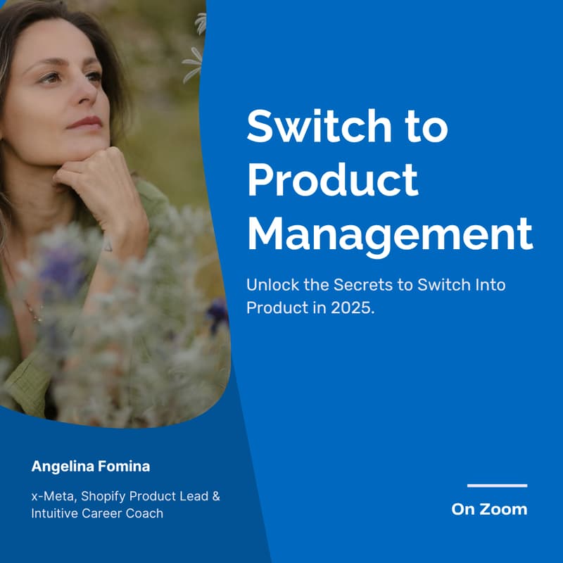 Cover Image for Switch to Product Management or Tech [3-Hour Workshop]