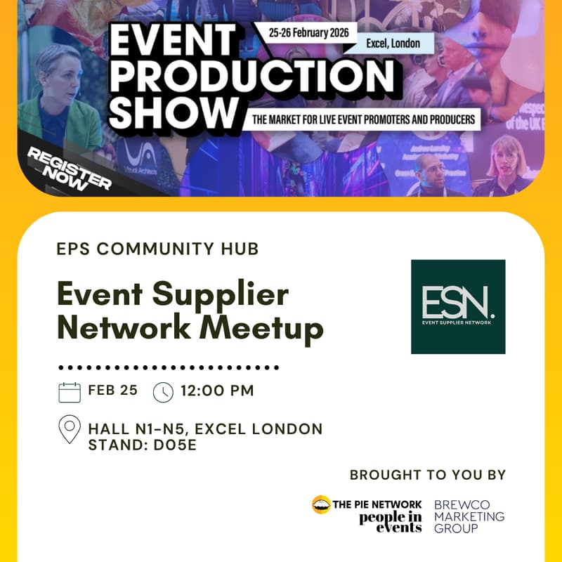 Cover Image for The Event Supplier Network EPS Community Hub Meetup