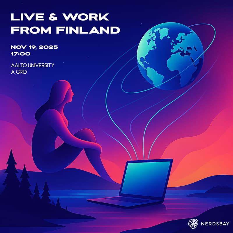 Cover Image for Slush 2025 side event: Live & Work from Finland 🇫🇮